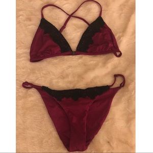 Blue life bikini size Med